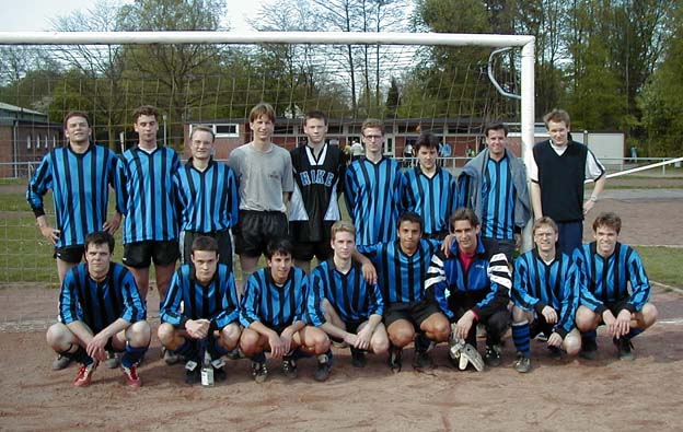 Mannschaftsfoto nach dem UHC-Spiel